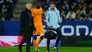 Rüdiger se marcha lesionado en el Espanyol-Real Madrid. (EFE)