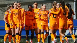 Las futbolistas del Real Madrid celebran un gol. (Real Madrid)