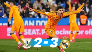 El Real Madrid se metió en semifinales de Copa tras ganar 2-3 al Leganés.