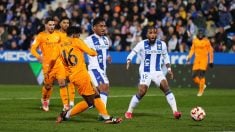 El Real Madrid se midió al Leganés el año pasado en la Copa del Rey. (Getty)