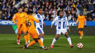 Leganés – Real Madrid hoy en directo: el partido de la Copa del Rey 2025 en vivo. (Getty)