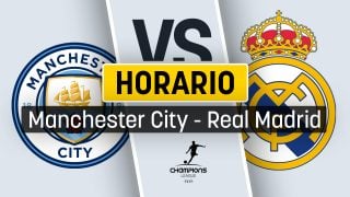 Manchester City – Real Madrid: a qué hora es y dónde ver en directo por TV y online el partido de Champions League.