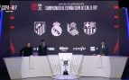 Imagen del sorteo de Copa del Rey. (RFEf)