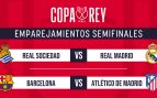 Real Madrid, Real Sociedad, Copa del Rey, sorteo, Vinicius, semifinales