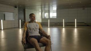 Kylian Mbappé durante el documental de ‘Real Madrid, cómo no te voy a querer’ de Prime Video.