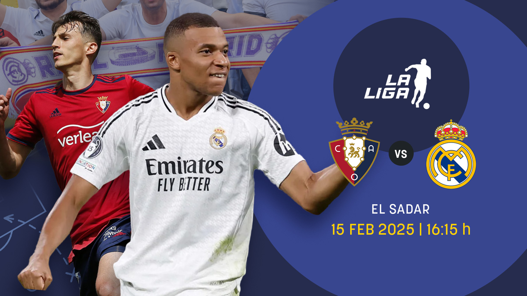 Osasuna - Real Madrid: en El Sadar no valen despistes