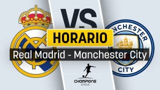 Real Madrid – Manchester City: horario y dónde ver online en directo y por TV el partido de Champions League hoy.