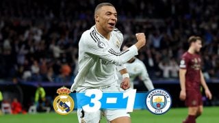 El Real Madrid ganó 3-1 al Manchester City con ‘hat-trick’ de Mbappé.