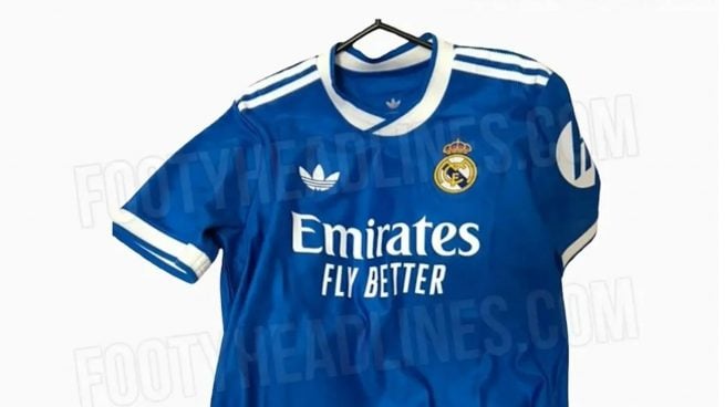 Filtran la tercera equipación del Real Madrid para la próxima temporada