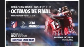 El correo del Atlético de Madrid a sus socios.