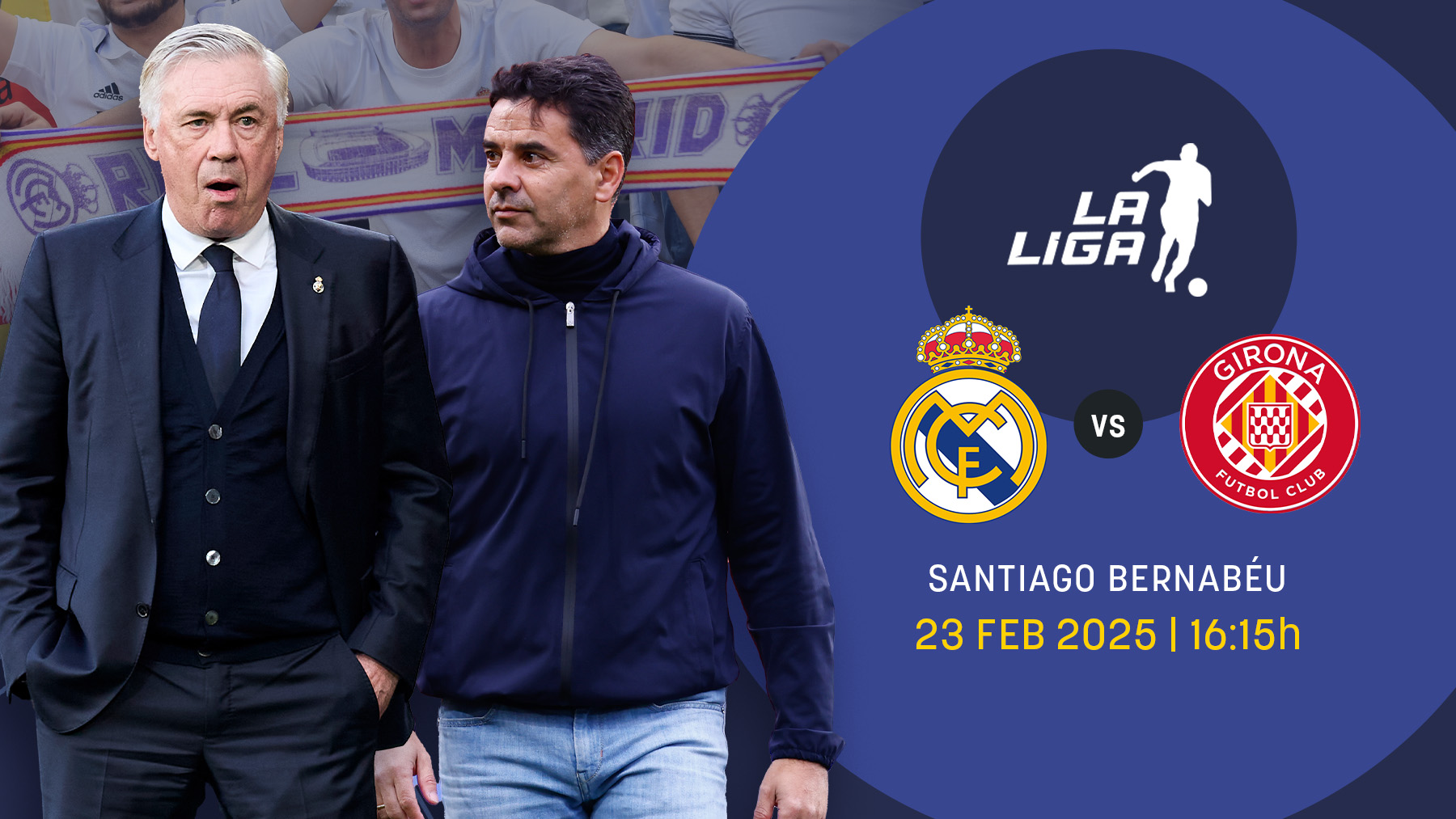 Real Madrid - Girona de Liga: obligados a ganar en el Bernabéu