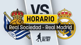 Real Sociedad – Real Madrid: a qué hora es y dónde ver las semifinales de la Copa del Rey en directo online y por TV.