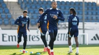 Kylian Mbappé, en un entrenamiento. (Real Madrid)