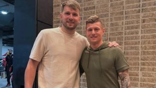 Doncic junto a Kroos.