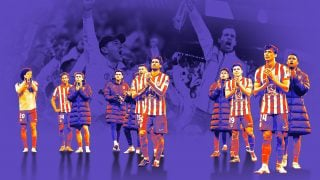 Imagen de los jugadores del Atlético de Madrid.