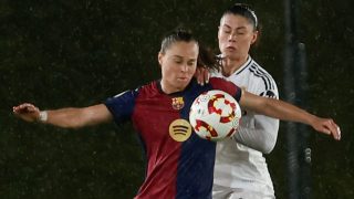 Real Madrid femenino vs Barcelona hoy en directo: dónde ver el Clásico de la Copa de la Reina en vivo hoy. (EFE)