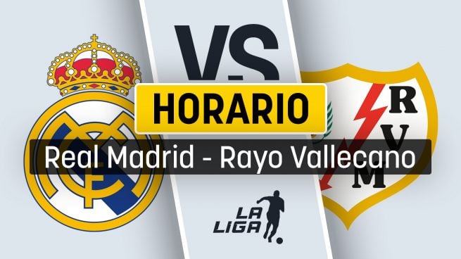 Real Madrid - Rayo Vallecano: horario y dónde ver el partido hoy por TV ...