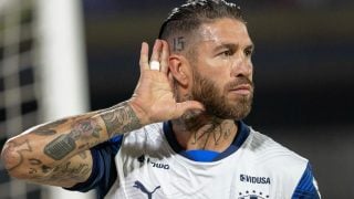 La celebración de Sergio Ramos (Rayados)