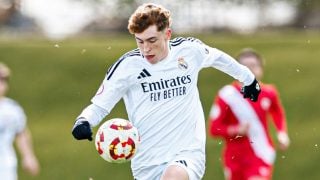 Victor Muñoz, en un partido con el Castilla. (Realmadrid.com)