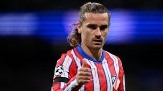 Antoine Griezmann, durante el derbi de Champions de ida de octavos. (Getty)