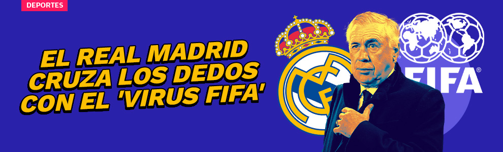 El Real Madrid cruza los dedos con el 'virus FIFA'