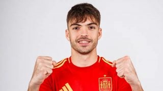 Asencio con la selección española. (RFEF)