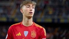 Huijsen con la selección española. (Getty)
