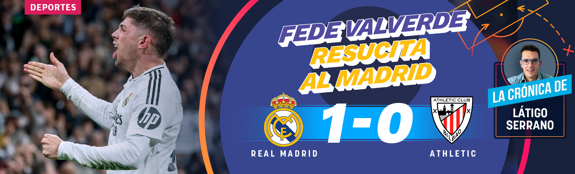 Fede Valverde resucita al Madrid