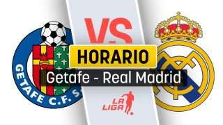 Getafe – Real Madrid: horario y dónde ver en directo online y por televisión en vivo el partido de Liga hoy.