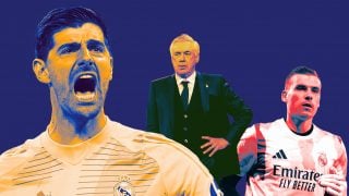 Ancelotti sentará a Lunin y jugará la final de Copa con Courtois.