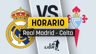 Real Madrid – Celta de Vigo: horario y dónde ver en directo por televisión y online en vivo el partido de Liga.