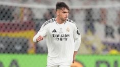 Raúl Asencio con el Real Madrid. (EuropaPress)