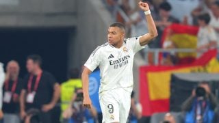 Mbappé durante la final de la Copa del Rey. (Getty)