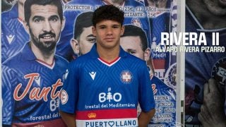 Álvaro, el hijo de Alberto Rivera. (Calvo Sotelo de Puertollano C.F.)