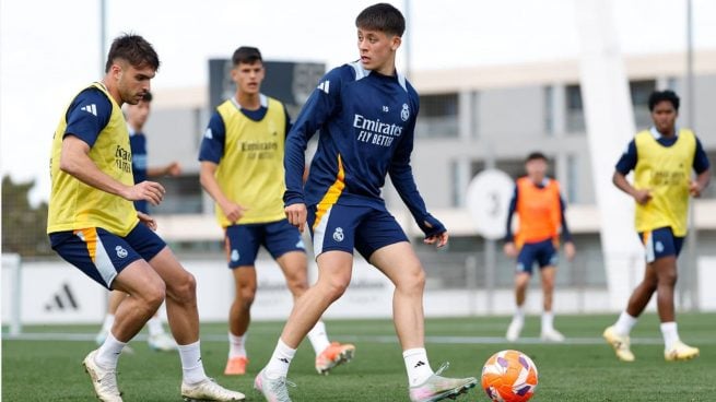 Real Madrid, Arda Güler, entrenamiento