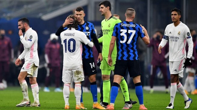 El Inter de Milán - Real Madrid de 2020. (GETTY)
