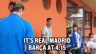 Alcaraz y Zverev en Roma.