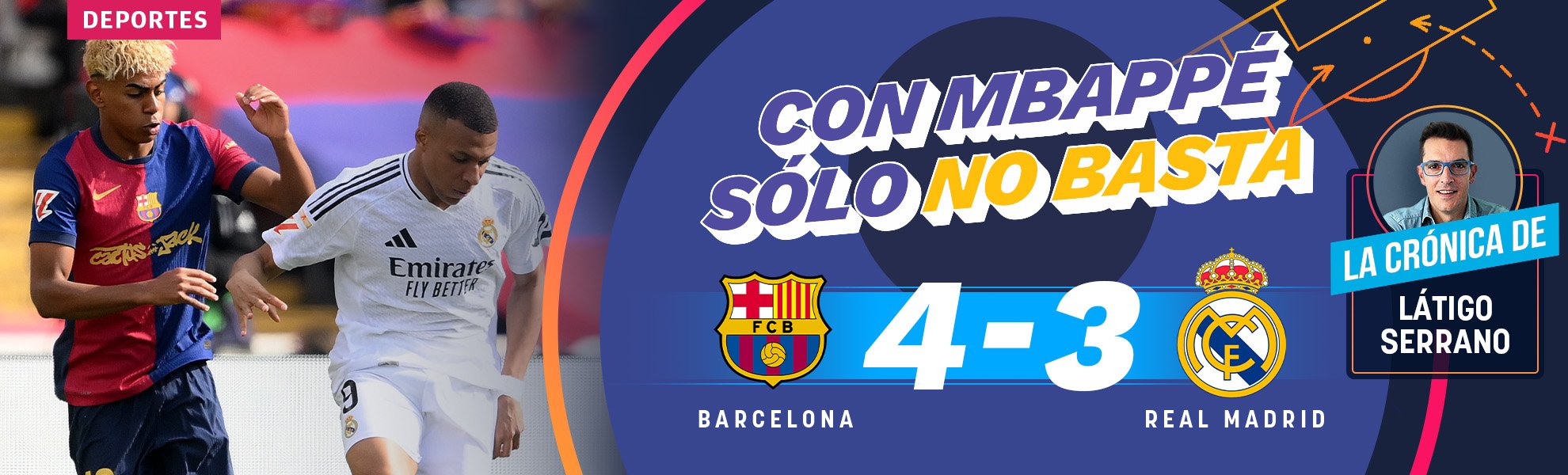 Con Mbappé sólo no basta