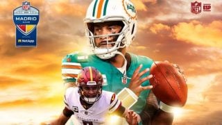 Miami Dolphins jugará contra Washington Commanders en el Bernabéu. (NFL)