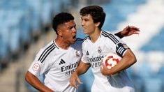El Castilla goleó 4-0 al Fuenlabrada.