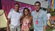 Trent Alexander-Arnold en su fiesta de despedida.
