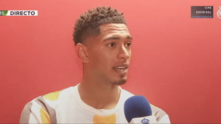 Jude Bellingham en su entrevista con Real Madrid TV. (Captura RMTV)