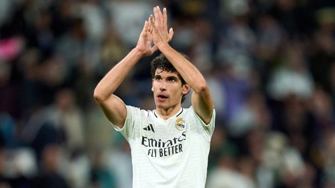 Jesús Vallejo en el Real Madrid - Mallorca. (GETTY)