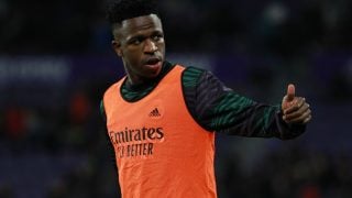 Vinicius en Valladolid. (EP)