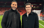 Gareth Bale junto a Rio Ferdinand. (@garethbale11)