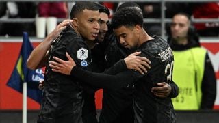 Mbappé en el PSG. (EP)