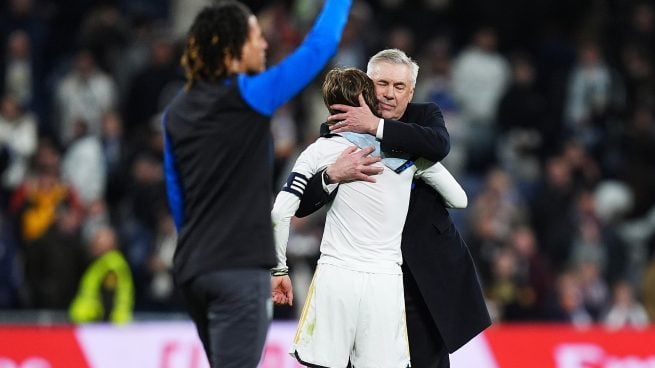 Despedida Ancelotti Modric