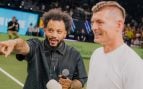 Toni Kroos y Marcelo en la Icon League. (Icon League)
