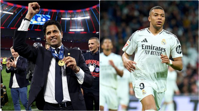 Al Khelaifi y Mbappé