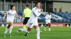 Carla Camacho, jugadora del Real Madrid. (Getty)